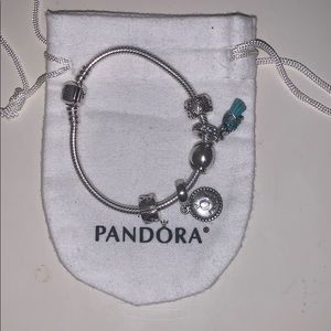 Pandora bracelet (charms included) NEVER WORN